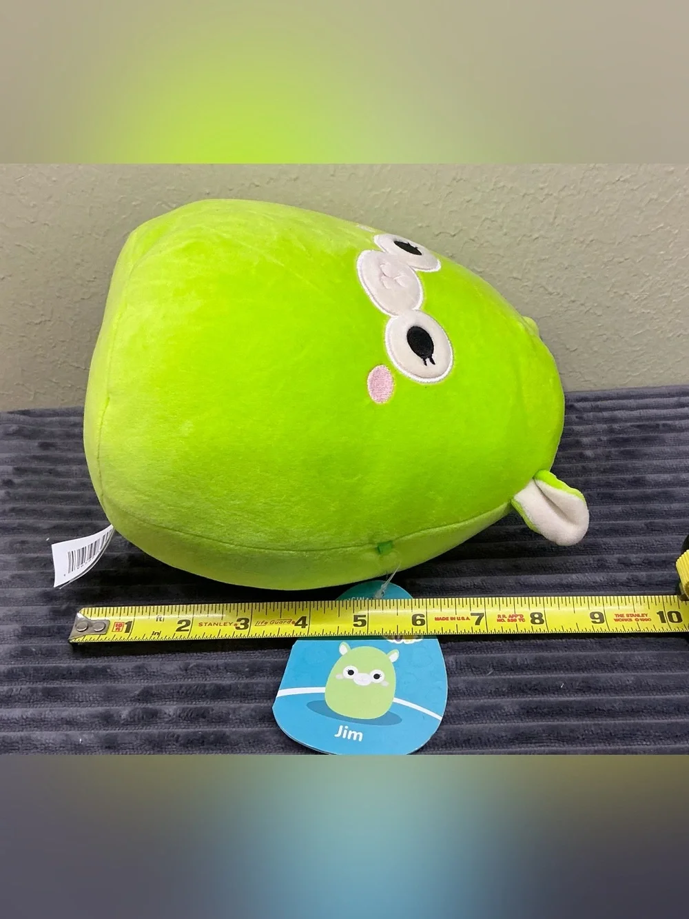 Original Squishmallows 8” Jim The Llama Alpaca Plush Green Brand New With Tags